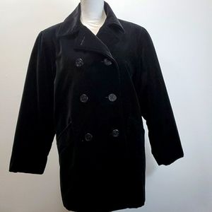 Anne klein ll velvet coat
